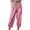 Pink, variant on Fashion Pants for Women 2025 Long Trouser Shorts for Women Capri Pants for Women Stretch High Waisted Linen Wide Leg Pants for Women High Waisted Running Pants Women Tall