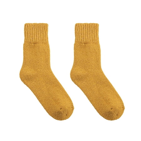 

UDIYO 1 Pair Eye-catching Socks Perfect Gifts Colorful Soft Unisex Solid Long Socks for Winter