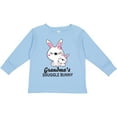 thumbnail image 3 of Inktastic Grandmas Snuggle Bunny Easter Girls Long Sleeve Toddler T-Shirt, 3 of 5
