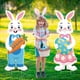 thumbnail image 4 of Easter Yard Signs Maitys con forma de huevo de conejo, 82 x 32 cm, para exteriores, 4 of 6