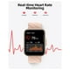 Parsonver 48mm Smartwatch, Compatible avec Android et iPhone, Répondre / Faire des Appels, Moniteur d'Oxygène du Sang de Sommeil de Fréquence Cardiaque, IP68 Imperméable à l'Eau (Or Rose) – image 4 sur 6