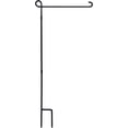 thumbnail image 1 of YEAHOME 2 soportes para bandera de jardín, soporte de bandera de patio premium, resistente a la intemperie, asta de bandera de metal con recubrimiento en polvo con clip y tapón para bandera americana,, 1 of 4