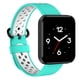 thumbnail image 2 of Correa De Repuesto Pulsera De Silicona De Dos Colores Compatible Con Xiaomi Mi Watch Lite/Redmi Watch Lite Smart Watch seitruly EL017749-09, 2 of 5