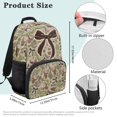 thumbnail image 7 of Pzuqiu Camo Deer Bow Kids Backpack for Boys Girls Ages 6-14 Adjustable Straps Large Capacity 17 Inch Elementary School Backpacks for Kindergarten Middle School Back to School, 7 of 7
