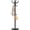 16 hooks -Bronze, variant on Freestanding Coat Rack with 18 Hooks & Marble Base - Heavy Duty Metal Hall Tree Stand for Entryway, Hats, Coats, Bags Rack - Modern Hanger Organizer for Home, Office, Dorm