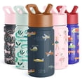 thumbnail image 2 of Botella de agua Simple Modern Summit Kids 400 ml con tapa de pajita, 2 of 7