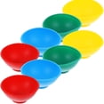 thumbnail image 4 of 8 Pcs Bols d'Alimentation pour Bébé Bols à Riz Bols en Silicone Mini Bols Bol à Assaisonnement Bols Résistants aux Chutes pour Enfants (Jaune + Rouge + Vert + Bleu), 4 of 6