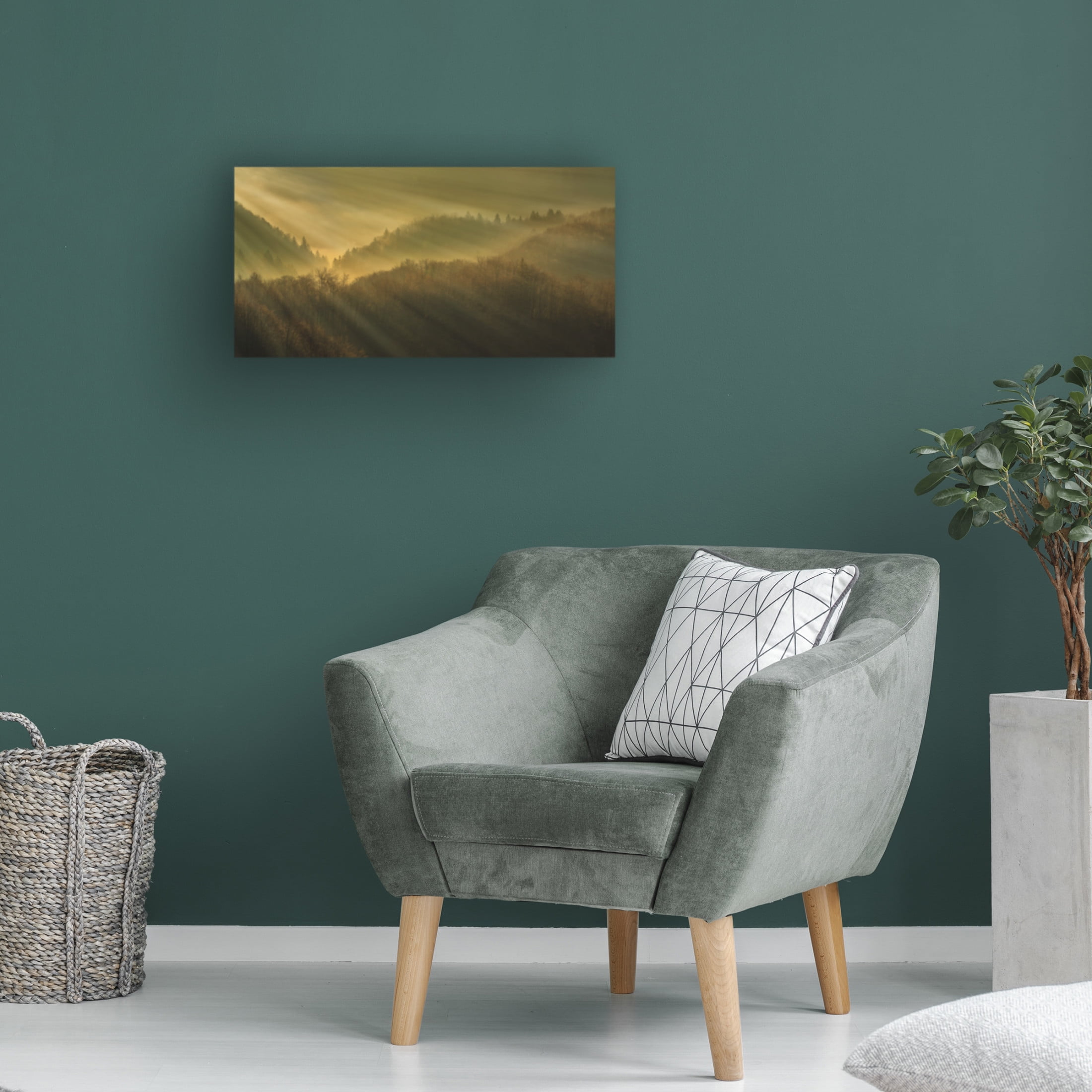 Trademark Fine Art Bor Rays Of Morning Canvas Wall Art