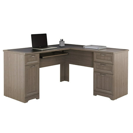 Realspace Magellan Collection L-Shaped Desk, Gray