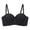 Black, variant on Bras for Women Womens Wireless Jelly Bra Plus Size Supportive Seamless Bras Full Coverage Push Up Comfortable No Underwire Tshirt Bras Green 32