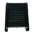 thumbnail image 7 of INTSUPERMAI Attic Loft Ladder Wall Mounted Folding Stairs 9.8ft Height Alloy Black, 7 of 7
