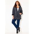 thumbnail image 4 of Catherines Women's Plus Size Long Fleece Coat With Sherpa Lining, 4 of 5