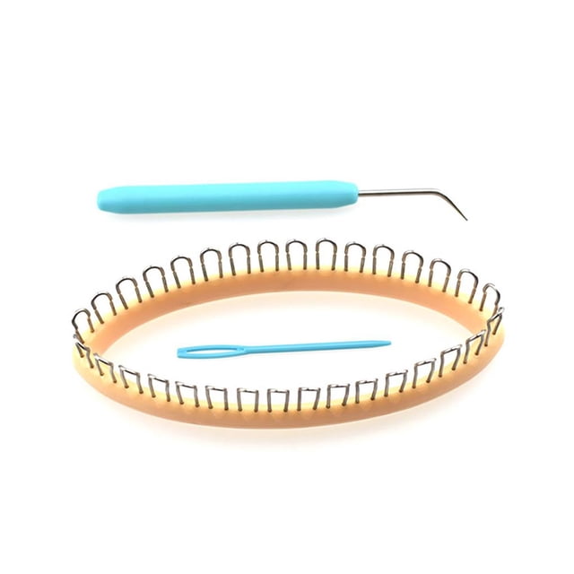 Kearding Tejer telar artesanía DIY herramientas de tejer para calcetín bufanda sombrero tejedor hogar costura tejer herramienta accesorio Conjuntos de muebles de dormitorio Kearding HA022229-00