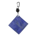 thumbnail image 4 of Paño de limpieza de pelotas de Golf con gancho mosquetón, accesorios para adultos, duradero para hombres y mujeres, limpiador de cabeza de palo, toall Azul, 4 of 8