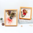 thumbnail image 3 of Weiweiguan 1Pc Artwork Display Frame Wooden Photo Frame Pressed Flower Display Frame, 3 of 7