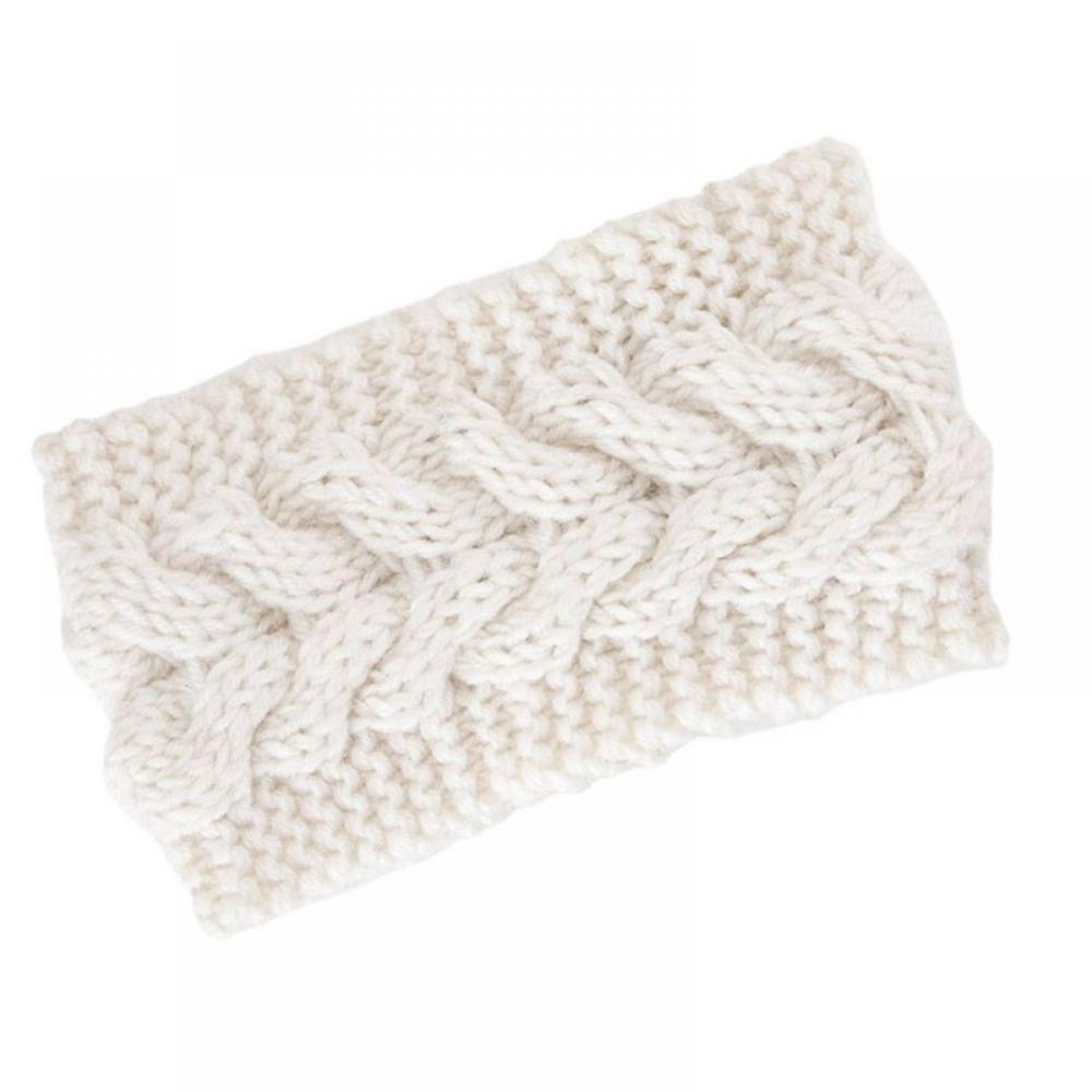Womens Winter Ear Warmer Headband,Soft Stretch Knit Ear Band Covers for