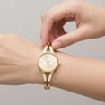 thumbnail image 2 of Blekon Collections Womens 28mm Case Multicolored Semi Opening Cuff Bangle Watch, 2 of 7