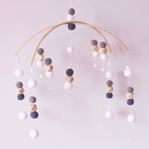 YYKihy Wooden Ceiling Mobile Baby Crib Mobile For Boy And Girls Baby Bed Room Decor