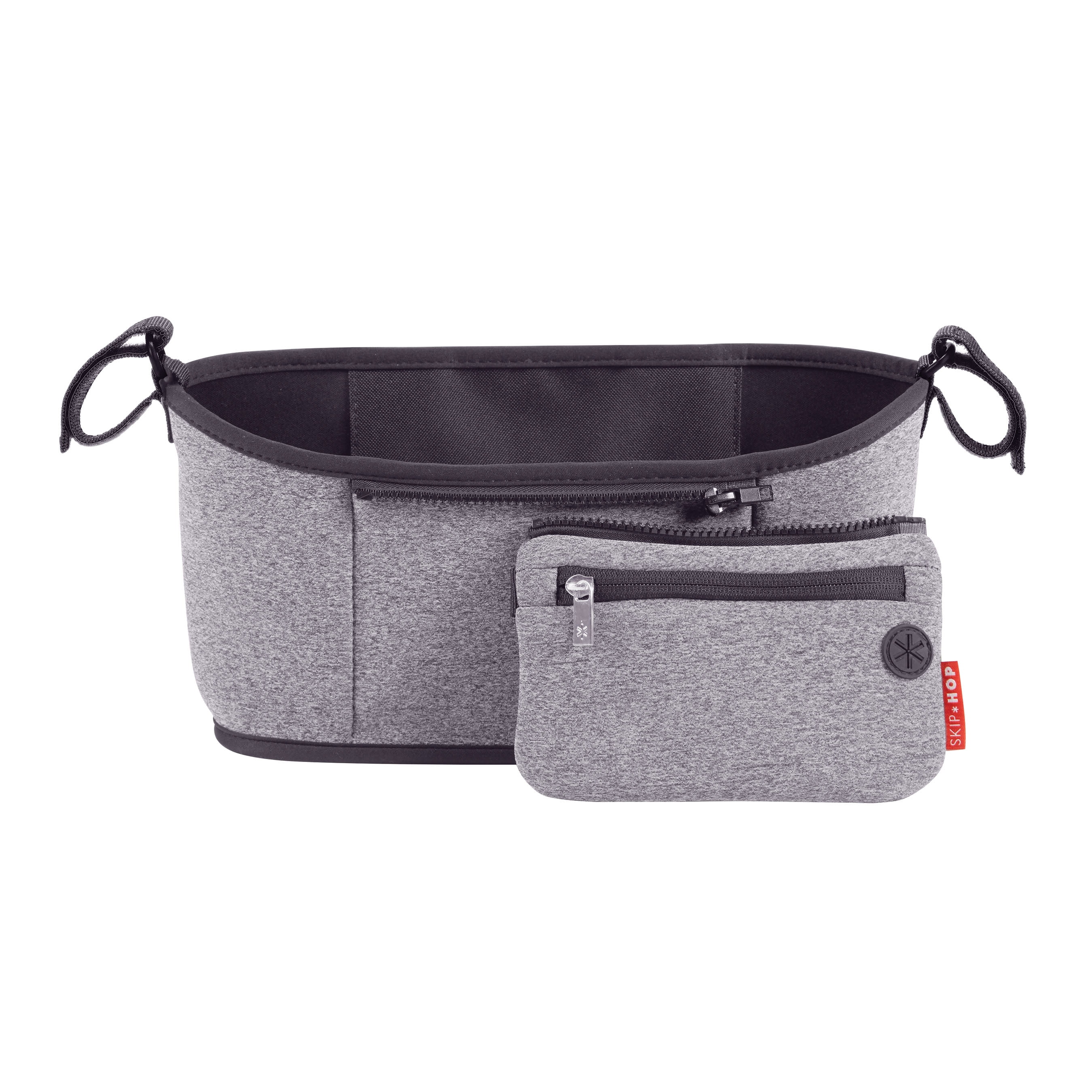 Skip Hop Grab & Go Stroller Organizer, Heather Grey