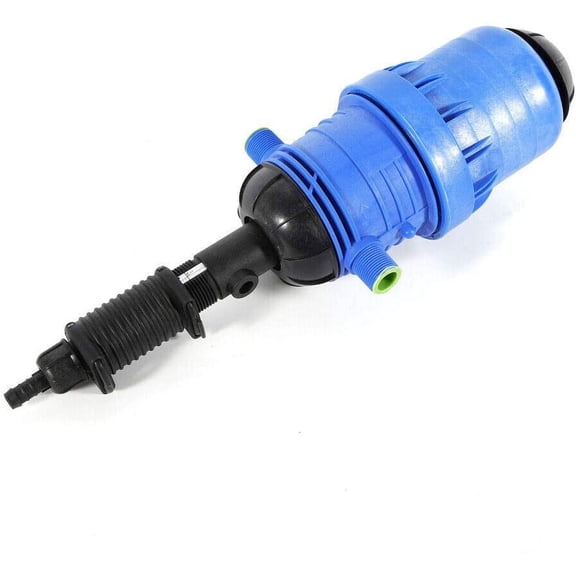 Proportional Injector Chemical Fertilizer Medicator Water-Driven Injector 0.4-4% Water Powered Flow Dosing Pump for Industry Garden Hose Livestock