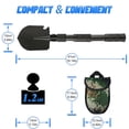 Folding Shovel Heavy Duty Alloy Steel Camping Shovel Entrenching Tool