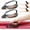 2pcs Black, variant on 2-Pack Wrapping Paper Cutter, New Gift Wrap Cutter with Wheels with 3 Replaceable Blades, Birthday and Christmas Wrapping Paper Cutter Slider for Home, Office or Classroom(Black)