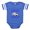Royal Blue, variant on CafePress - Saveslivesambulancegrandma - Cute Infant Baby Football Bodysuit