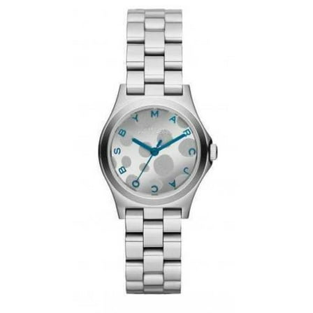 Marc Women's MBM3269 Henry Silver Tone Blue Accent Watch