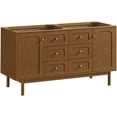 thumbnail image 5 of James Martin Vanities 545-V60d-3Ldl Laurent 60" Double Basin Poplar Wood Vanity Set -, 5 of 7