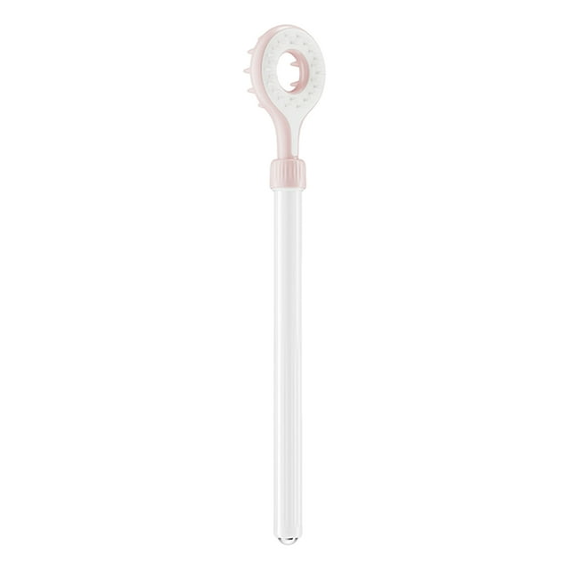 Visland Grattoir Dorsal Extensible Portable pour Zones Difficiles d'Accès Poignée Télescopique Double Face Grattoir Dorsal Outils de Massage Magnétique à Perles Roulantes pour Points d'Acupression