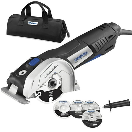 - Dremel Us40-Dr 7.5 Amp Motor 4-Inch Ultra-Saw Tool Kit Reconditioned Mfr. Refurbished