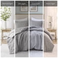 thumbnail image 4 of 3 Piece Oversized Comforter Set-Full/Queen, 4 of 10