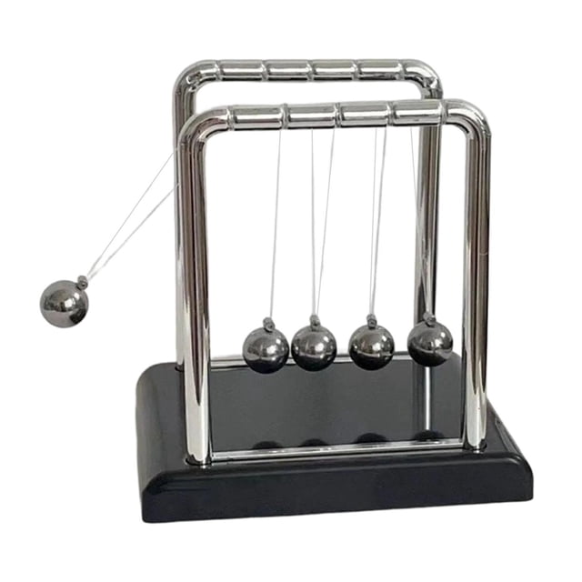 Bolas de péndulo de cuna de Newton, bola de equilibrio para escritorio, sala de estar y dormitorio Estilo A