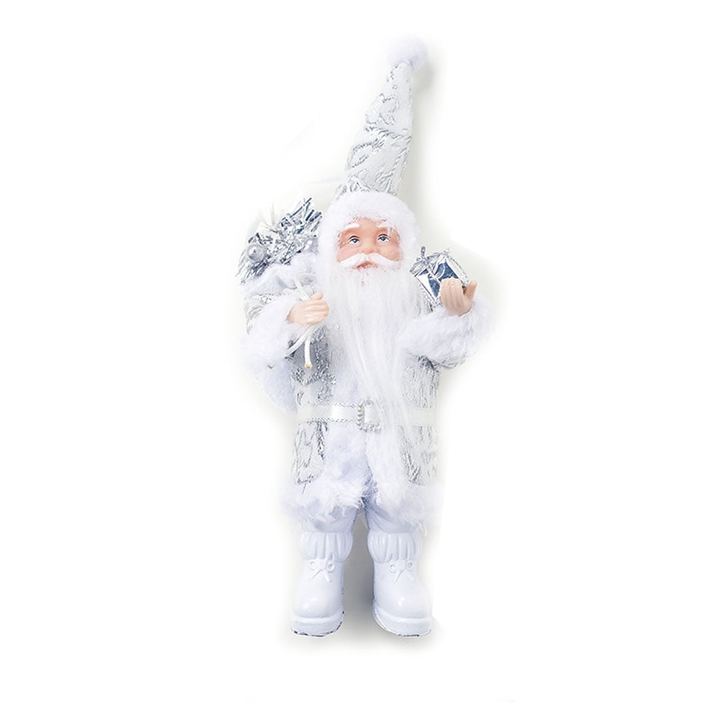 TINYSOME 9'' Standing Santa Claus Figurines Christmas Figure