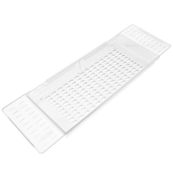 Bathtub Tray Bath Tub Storage Rack Adjustable Bath Soap Tray Bathtub Accessory