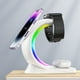 thumbnail image 3 of Cargador Inalámbrico Adecuado para Apple Soporte Vertical Escritorio Carga Rápida Inalámbrico Magnético (blanco) Blanco, 3 of 7