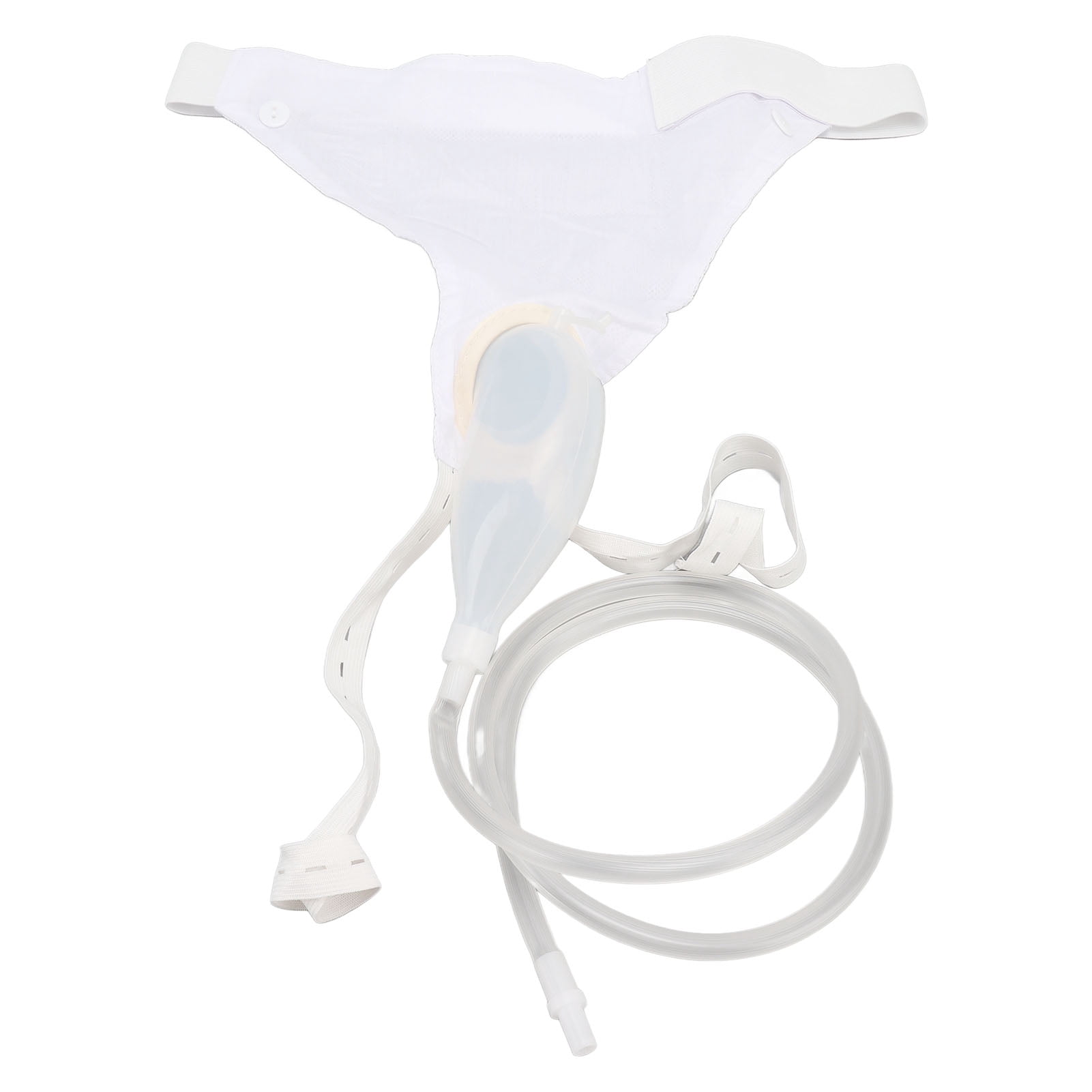 Urinary Drainage Bag, Reduce Skin Problems Anti Aging Soft Skin Friendly Leak Proof Male Urine Bag  For Bedridden Patients