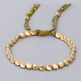 thumbnail image 2 of Jewelry VerPetridure Handmade Tibetan Copper Bead Rope Bracelet & Bangles Unisex Wax Thread, 2 of 2
