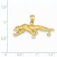 thumbnail image 2 of Beautiful 14k Panther Pendant, 2 of 2