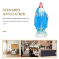 thumbnail image 3 of Masteelf Virgin Mary Plastic Statue Standing Blessed Mother Sculpture Religious Home Decor For Indoor Spaces Church Decor, 3 of 8