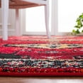 thumbnail image 4 of SAFAVIEH Vintage Hamadan Liana Oriental Runner Rug, Red/Black, 2'3" x 8', 4 of 8