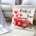 thumbnail image 2 of Panxico Pillow Case 1PC Home Valentine's Day Pillowcase Decorative Pillow Case Creative Pillow Case A, 2 of 6