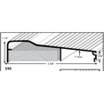 thumbnail image 3 of Aluminum Waterproof Threshold Tight Seal for Doorways (White , 72"), 3 of 4