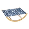 thumbnail image 3 of Cama Hamaca para Gatos, Sofá para Gatos Cama para Dormir para Gatos, Tumbona extraíble, Cama para Mascotas de Madera, Hamaca para Gatos para Muebles patrón azul Yinane Hamaca para gatos, 3 of 8