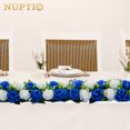 thumbnail image 6 of Nuptio Floral Centerpieces for Tables Royal Blue White Artificial Flower Arrangement Set of 10 for Wedding Dining Table Decor, 6 of 7