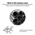 thumbnail image 4 of Tornillo hexagonal exterior de acero inoxidable DIN933 304 MABOTO Tornillo, 4 of 7