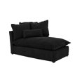 thumbnail image 2 of Chaise lounge brazo derecho Navolato - Negro WEIK Navolato, 2 of 7