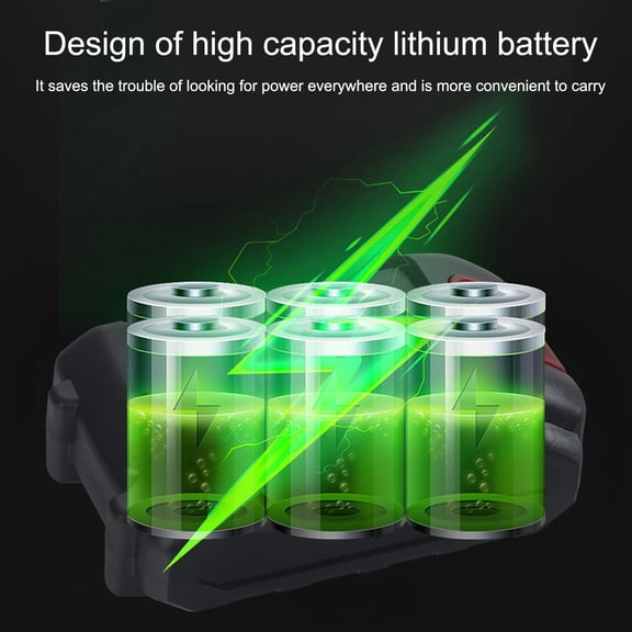 Upgraded 24V 5-Cell Lithium Batteries And Powerful For String Grass Trimm Er Eater W