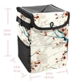 thumbnail image 5 of Tree Foldable Car Trash Bin with Lid and Leak-Proof Mini Trash Can - Hanging Storage Bag for Car Garbage Can, 5 of 6