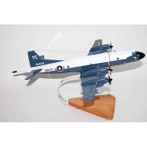 Lockheed Martin® P-3A Orion, VP-19 Big Red (1965), 18" Mahogany Scale Model